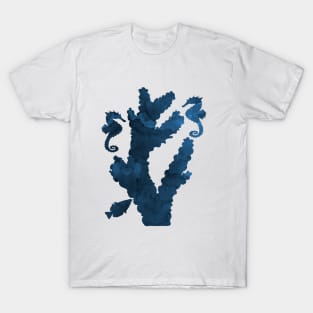 Coral and seahorses T-Shirt